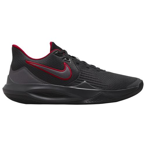 ナイキ メンズ バッシュ Nike Precision V - Anthracite/Gym Red/Blackの通販は