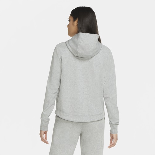 ナイキ レディース パーカー Nike NSW Tech Fleece WR Full-Zip Hoodie - Dark Grey Heather/Black_1