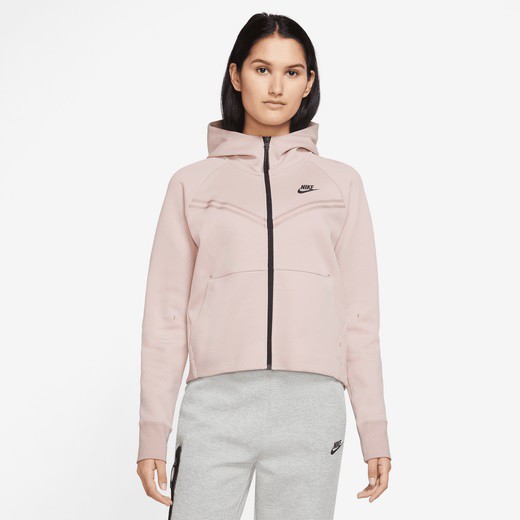 ナイキ レディース パーカー Nike NSW Tech Fleece WR Full-Zip Hoodie - Pink