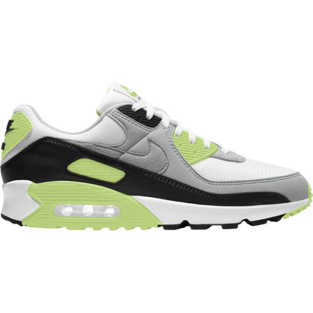 ナイキ メンズ エアマックス９０ Nike Air Max 90 スニーカー White/Particle Grey/Black/Green Strike