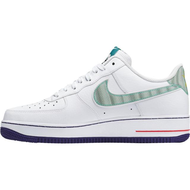 ナイキ メンズ エア フォース１ Nike Air Force 1 Low スニーカー White/Red Pregame_1