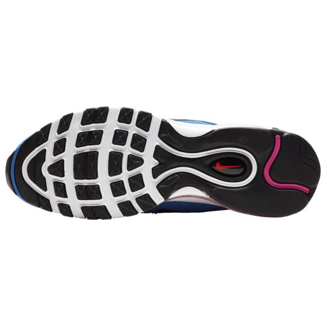 ナイキ メンズ エア マックス９７ Nike Air Max '97 スニーカー White/Black/Active Fuchsia/Magma Orange_4