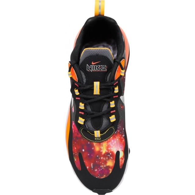 ナイキ メンズ エアマックス２７０ Nike Air Max 270 React スニーカー Black/Metallic Silver/White_3