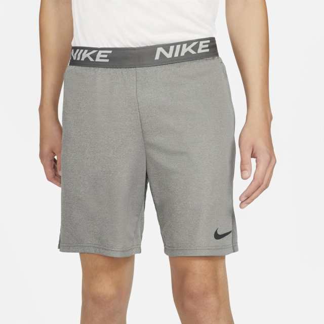 ナイキ メンズ ショーツ Nike Dry Veneer Train Football Shorts - Iron Gray/Lt Smoke Gy Heather/Black