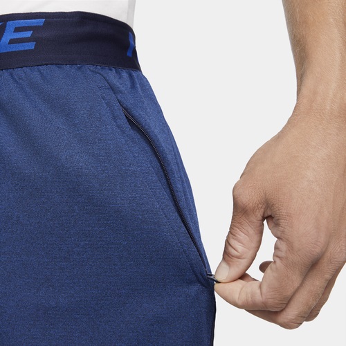 ナイキ メンズ ショーツ Nike Dry Veneer Train Football Shorts - Blackened Blue/Game Royal/Heather_3
