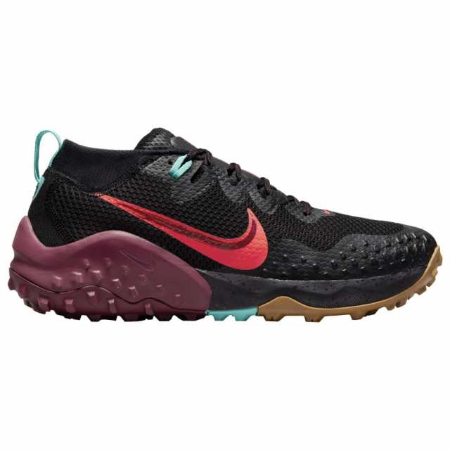 ナイキ メンズ ランニングシューズ Nike Wildhorse 7 - Black/Brt Crimson/Dk Beetroot