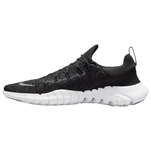 ナイキ メンズ ランニングシューズ Nike Free Run 5.0 '21 - Black/White/Dark Smoke Grey_1