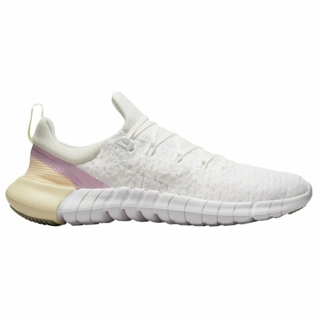 ナイキ レディース ランニングシューズ Nike Free Run 5.0 - Summit White/Platinum Tint/Arctic Pink