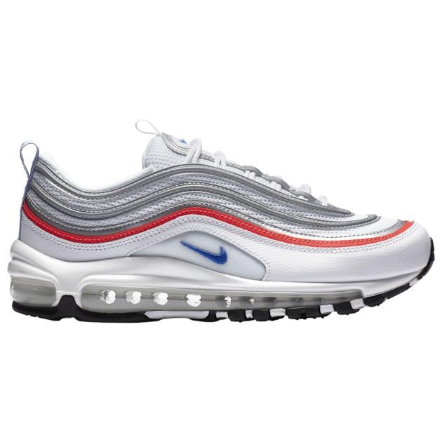 ナイキ エア マックス９７ レディース Nike Air Max 97 スニーカー White/Racer Blue/Flash Crimson