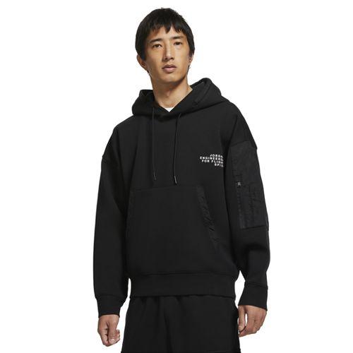 ジョーダン メンズ パーカー Jordan 23 Engineered Fleece Pullover Hoodie - Black/White
