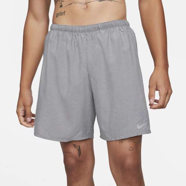 ナイキ メンズ ショーツ Nike DF Challenger 7" BF Shorts - Smoke Grey Heather/Reflective Silverの通販は 10,338円