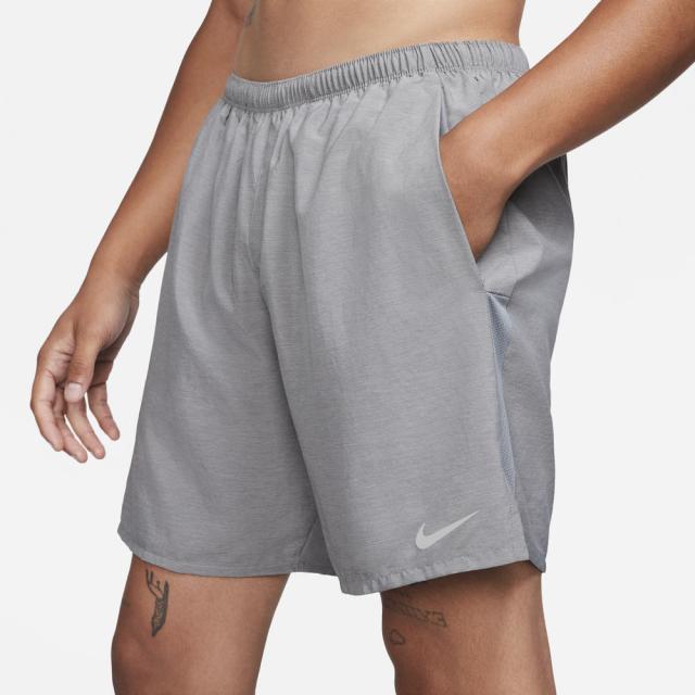 ナイキ メンズ ショーツ Nike DF Challenger 7" BF Shorts - Smoke Grey Heather/Reflective Silver_2