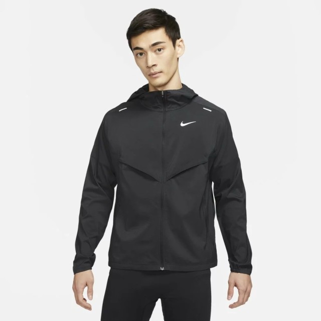 ナイキ メンズ ジャケット Nike Windrunner Jacket - Black/Reflective Silver