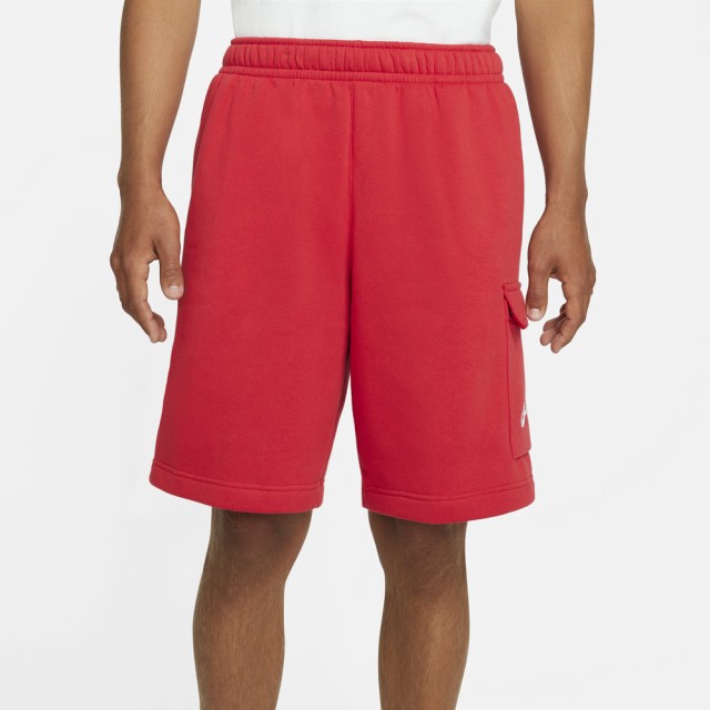 ナイキ メンズ ショーツ Nike Cargo Club Shorts - University Red/White