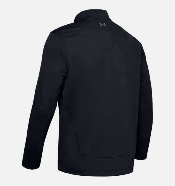 即納 アンダーアーマー メンズ Under Armour Storm Full Zip Golf Jackets ゴルフジャケット Black/Black_4