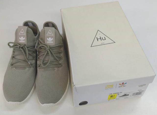 即納 アディダス メンズ テニス ファレルウィリアムス スニーカー adidas Originals PW Tennis HU - Tech Beige/Tech Beige/Chalk White_5