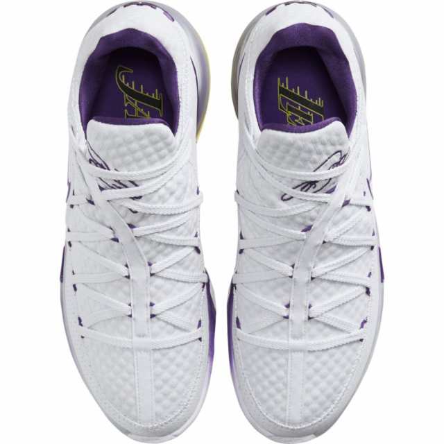 即納 ナイキ メンズ レブロン１７ ロー Nike LeBron 17 Low Lakers バッシュ White/Voltage  Purple/Dynamic Yellowの通販はau PAY マーケット - troisHOMME(トロワオム) | au PAY  マーケット－通販サイト