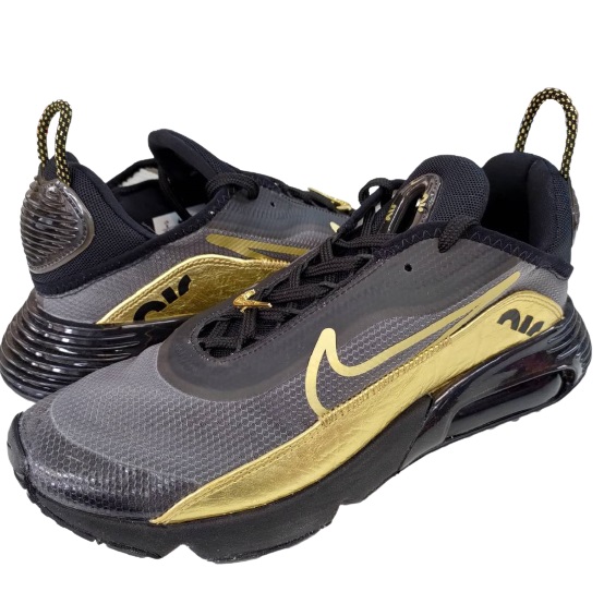 即納 ナイキ メンズ エアマックス２０９０ ランニングシューズ Nike Air Max 2090 - Black/llic Gold