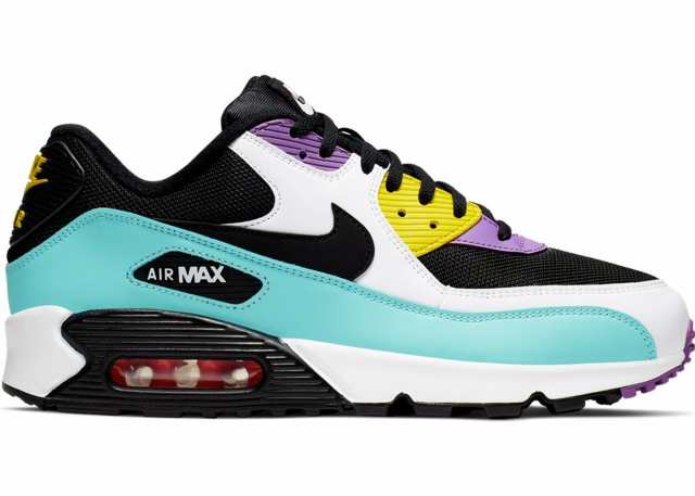 ナイキ メンズ Nike Air Max 90 スニーカー Black Bright Violet Pink Blast White エアマックス９０の通販はau Pay マーケット Troishomme トロワオム