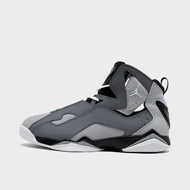 jordan flight grey and white