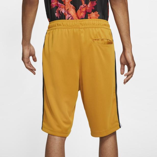gold nike shorts