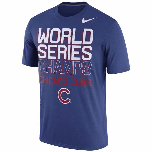 ナイキ メンズ Tシャツ Chicago Cubs Nike 16 World Series Champions Celebration 3d T Shirt 半袖 Royalの通販はau Pay マーケット Troishomme トロワオム