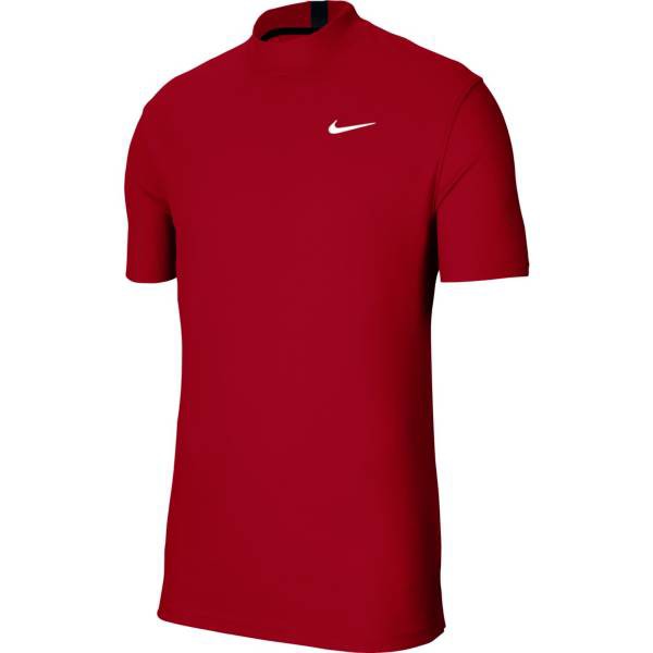 tiger woods mock neck polo