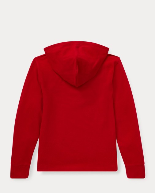 polo ralph lauren cotton mesh hoodie