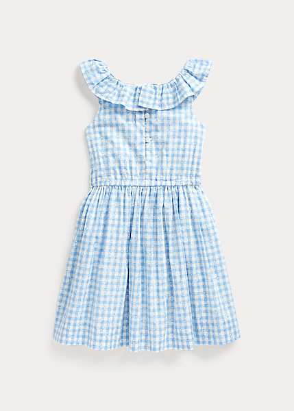 ポロ ラルフローレン 2 6x ガールズ キッズ Polo Ralph Lauren Gingham Cotton Poplin Dress ワンピース Blue Multi 女の子の通販はau Pay マーケット Troishomme トロワオム