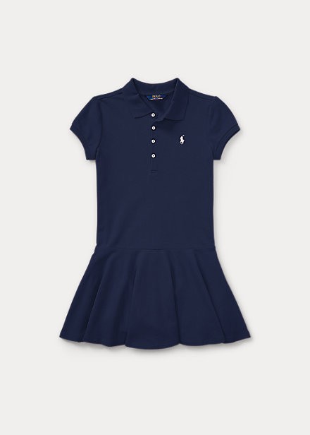 polo ralph lauren cotton mesh polo dress