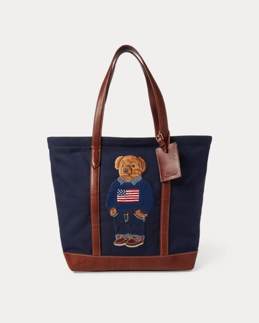 ポロ ラルフローレン メンズ Polo Ralph Lauren 50th Anniversary Tote Bag トートバッグ Navyの通販はau Pay マーケット Troishomme トロワオム