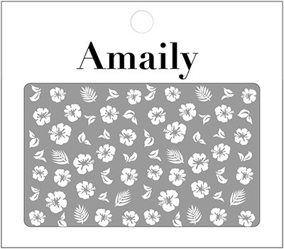 在庫一掃 即納 メール便無料 Amaily アメイリー ネイルシール No 1 10 ハイビスカス白 Amaily アメイリー ハワイアン ハイビスカス フの通販はau Pay マーケット スタジオネイル