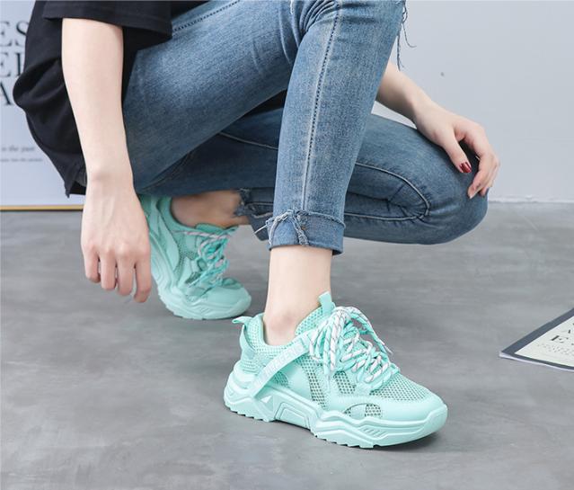 大人気 送料無料 新作 厚底スニーカー ダッドシューズ パステルカラー 通学 韓国ファッション 小さいサイズ オレンジ 22 5ｃｍ 2の通販はau Pay マーケット B I J