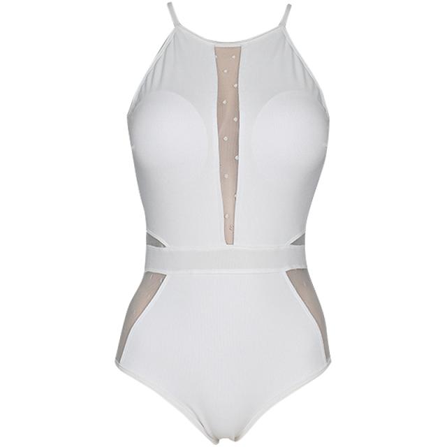 水着 ワンピース ホルターネック スリット シースルー ドット ハイウエスト 無地 シック 海 ビーチ リゾート 夏 レディース Z 061の通販はau Pay マーケット K M Base