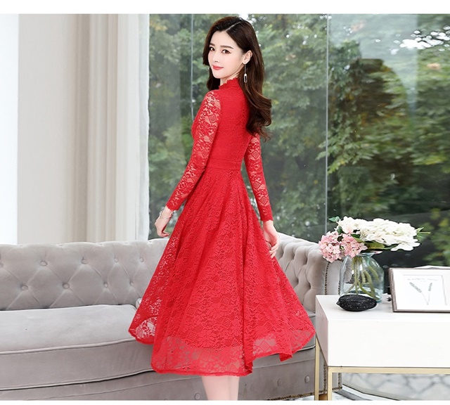 ドレス 結婚式 お呼ばれ かわいい ロング ワンピース レース シースルー 二次会 謝恩会 同窓会 お呼ばれ 披露宴 代 30代 40代 親族 パの通販はau Pay マーケット ふくふくの木