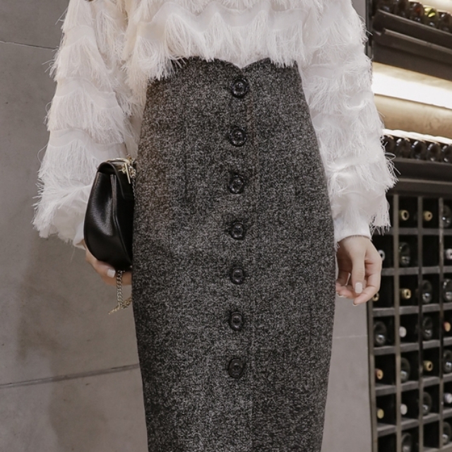 タイトスカート 大きいサイズ スカート タイト ロングスカート レディース スリット ミモレ丈 スカート ハイウエスト 秋冬の通販はau Pay マーケット ふくふくの木