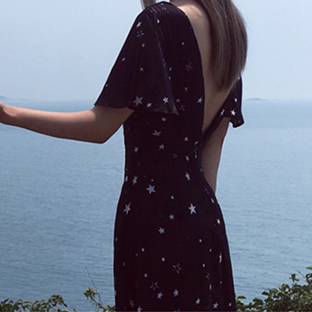 バックリボン ワンピース 夏ワンピース レディース ワンピース 可愛い 夏ワンピース 韓国 ファッション レディース ワンピース 夏 ワンピの通販はau Pay マーケット ふくふくの木