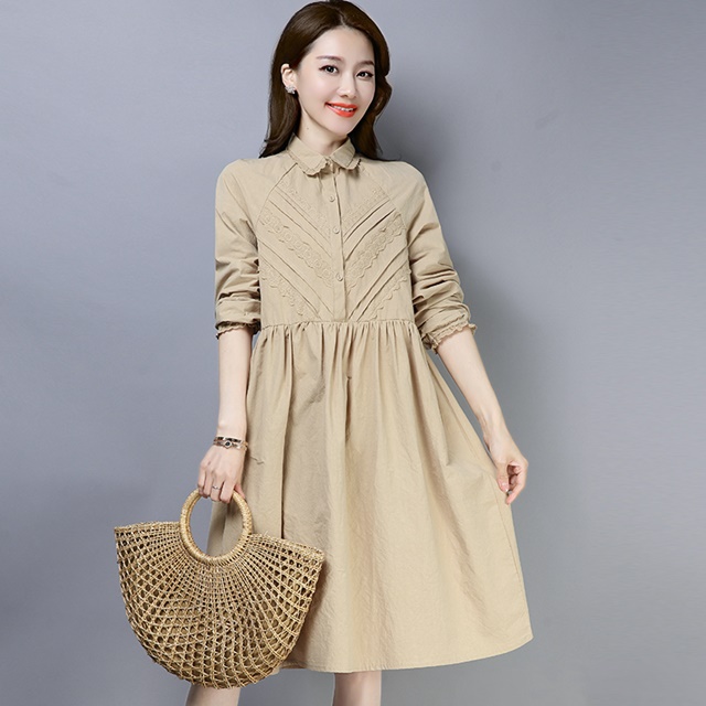 ロングワンピース 春 春夏 長袖 ワンピース 春 ロング 長袖 春新作ワンピース 春新作 レディース レトロ ワンピース 長袖 春 英国風ワンの通販はau Pay マーケット ふくふくの木