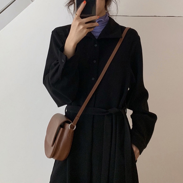 ロングワンピース 冬 ロングワンピース 長袖 長袖ロングワンピース ワンピース 黒 黒ワンピース 黒 ワンピース 長袖 ワンピース ロング の通販はau Pay マーケット ふくふくの木