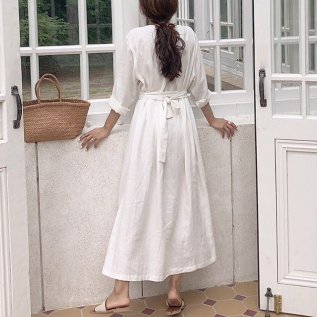 ワンピース リゾート ワンピース ハワイ ロングワンピース 白 白ロングワンピース 沖縄リゾートワンピース 可愛い 夏ワンピース 春ワンピの通販はau Pay マーケット ふくふくの木