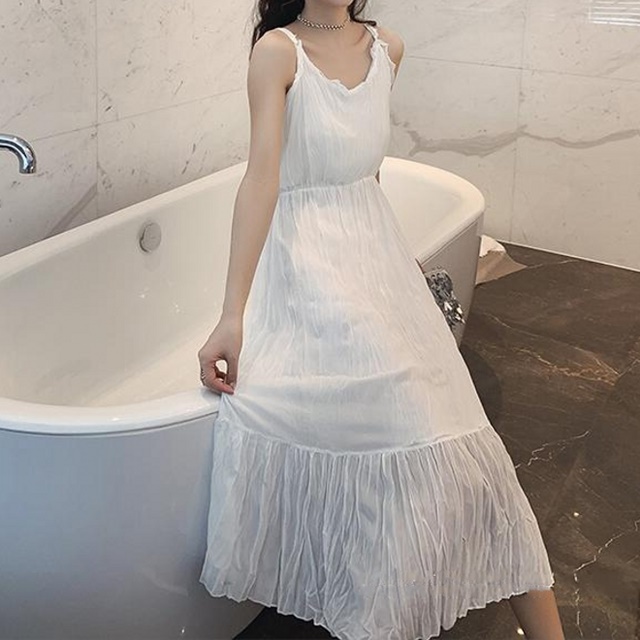 ワンピース リゾート ワンピース ハワイ ロングワンピース 白 白ロングワンピース 沖縄リゾートワンピース 可愛い 夏ワンピース 春ワンピの通販はau Pay マーケット ふくふくの木