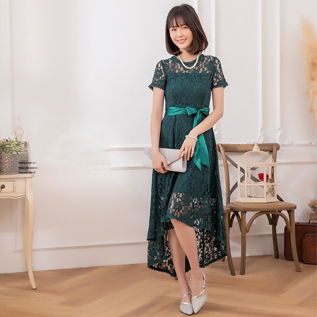 おなじみの 外国人 ベックス 結婚 式 お呼ばれ ドレス グリーン Obhcblog Org