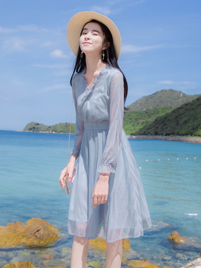 シースルー ワンピース 韓国 長袖 ワンピース 夏 春夏 春 韓国 ファッション レディース ワンピース 夏 春 春夏 オルチャン ファッションの通販はau Pay マーケット ふくふくの木