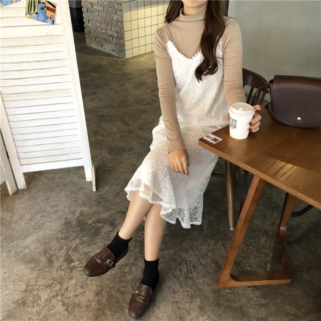 アース ワンピース レース 黒 Bohnen It