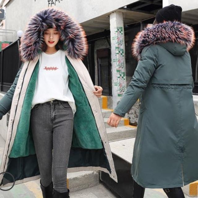 韓国 ファッション レディース ファー付きダウンコート ダウンコート レディース ロングダウンコート レディース ファー付き コート ダウの通販はau Pay マーケット ふくふくの木