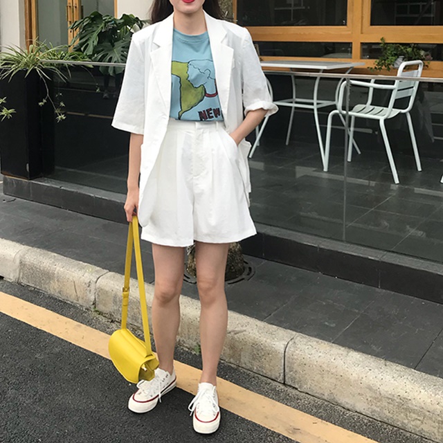 セットアップ レディース 春 春夏 春服 レディース セットアップ 韓国 ファッション レディース セットアップ 春 春夏 ショートパンツ シの通販はau Pay マーケット ふくふくの木