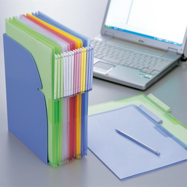 クリヤーホルダー クリアファイル サイドベンツ ファイリング クリアケース ファイル バインダー 書類整理 卓上 机の上 整理 収納 雑貨 の通販はau Pay マーケット E Simple