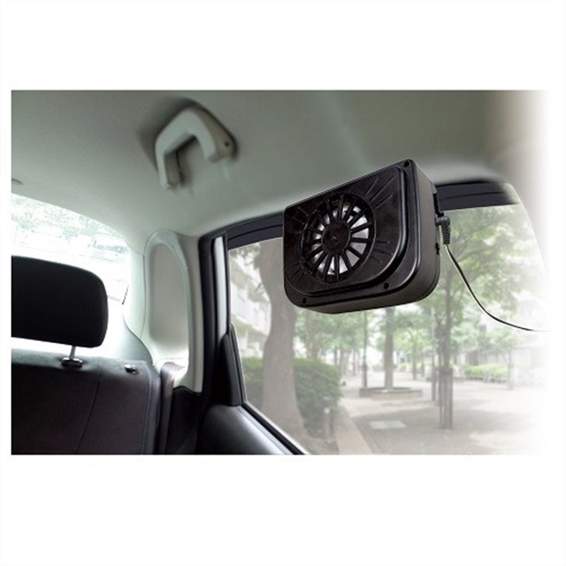 扇風機 換気扇 ファン 車載用 車用 ソーラー ソーラーパネル カー用品 Roommate カーソーラー換気扇ダブル Rm 84aの通販はau Pay マーケット E Simple