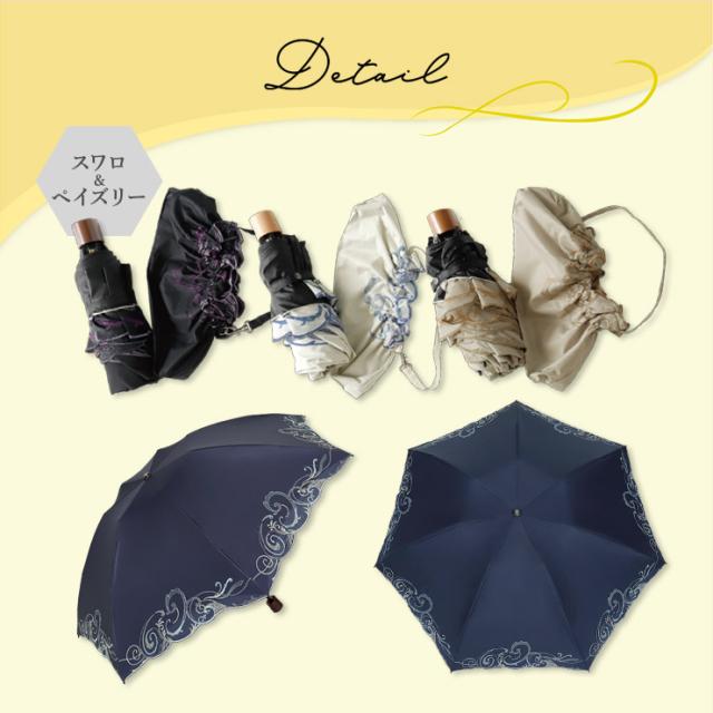 日傘 折りたたみ傘 遮光 遮熱 晴雨兼用 刺繍 軽量 涼しい 優雅 日傘 Uvカット 完全遮光 1級遮光 遮熱 涼しい 刺繍 軽量 ギフト 母の日の通販はau Pay マーケット シノワズリーモダン
