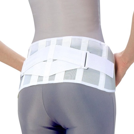 中山式腰椎医学コルセット　滑車式　スリムライト　Sサイズ　中山式産業　腰用サポーター